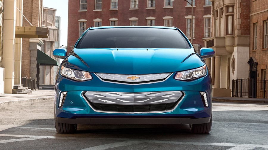 2019 Chevy Volt - Silver front grill