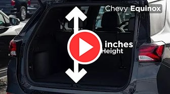 Chevy Equinox Cargo Space Measurements