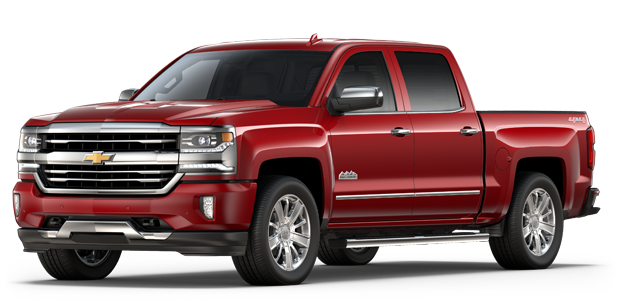 Red Chevy Silverado