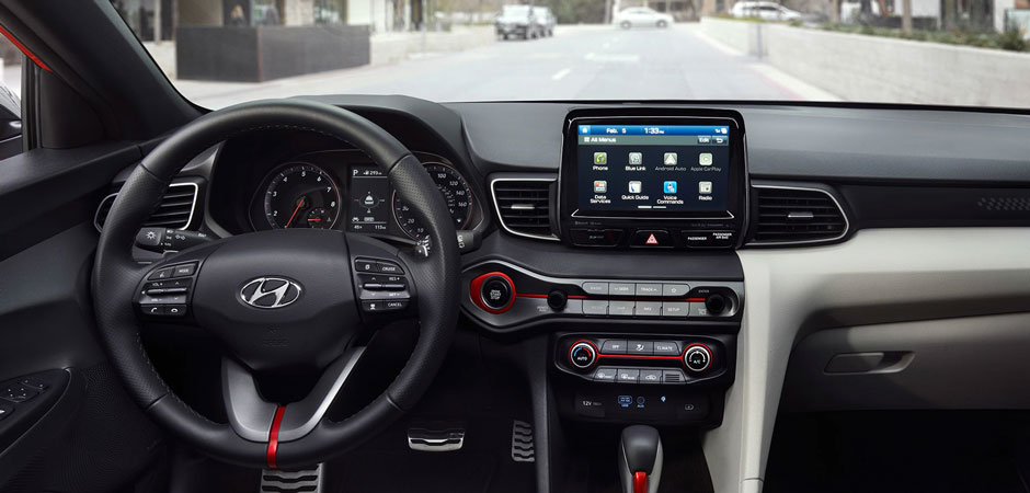 Inside the Hyundai Veloster
