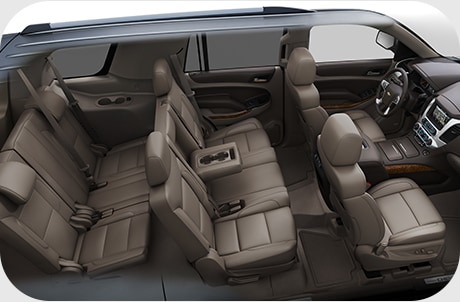 Chevy Tahoe Interior seating