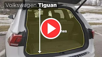 Volkswagen Tiguan Cargo Space Measurements