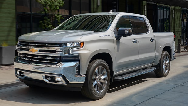 Silver 2020 Chevy Silverado Design