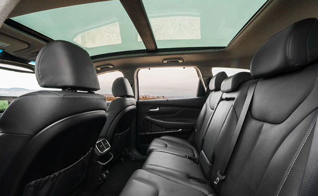 2019 Hyundai Santa Fe Back Cabin