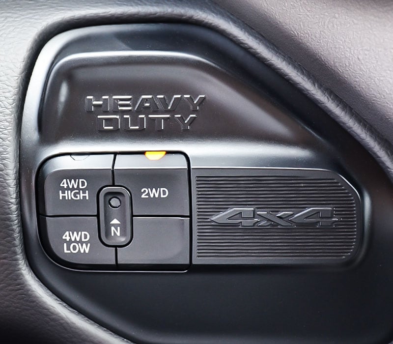 2020 Ram 2500 4WD options