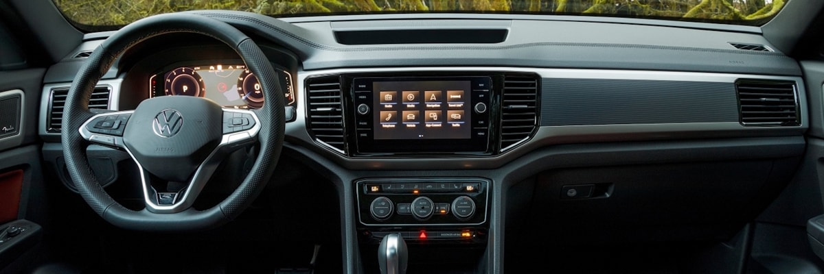 2020 Volkswagen Atlas Cross Sport leather interior