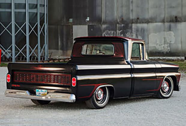 Truck bed of the Chevy C/K