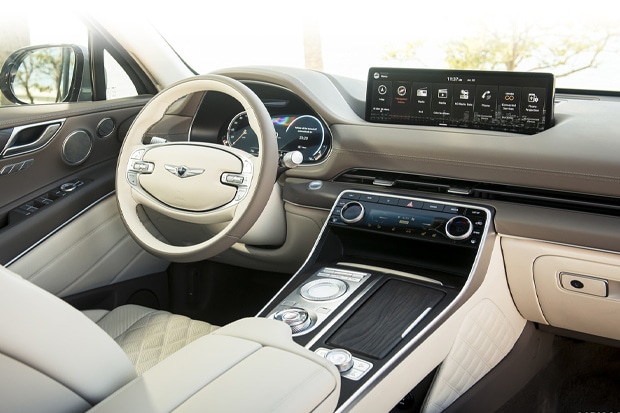 Tan GV80 Napa Leather Interior