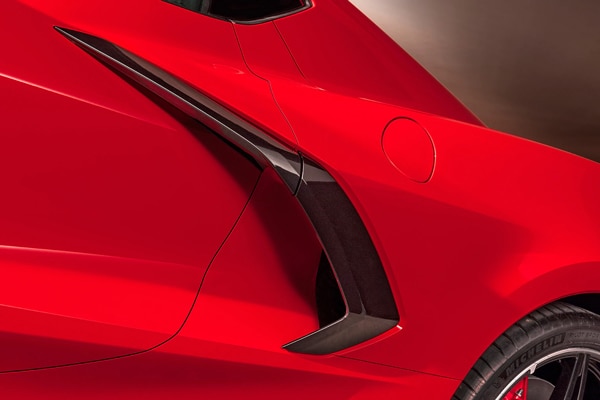 door handles in the Corvette