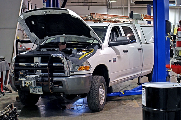 Ram 1500 in service