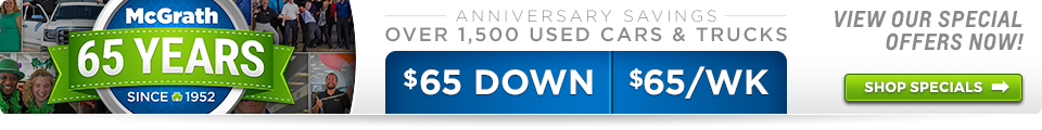 McGrath 65th Anniversary Sale
