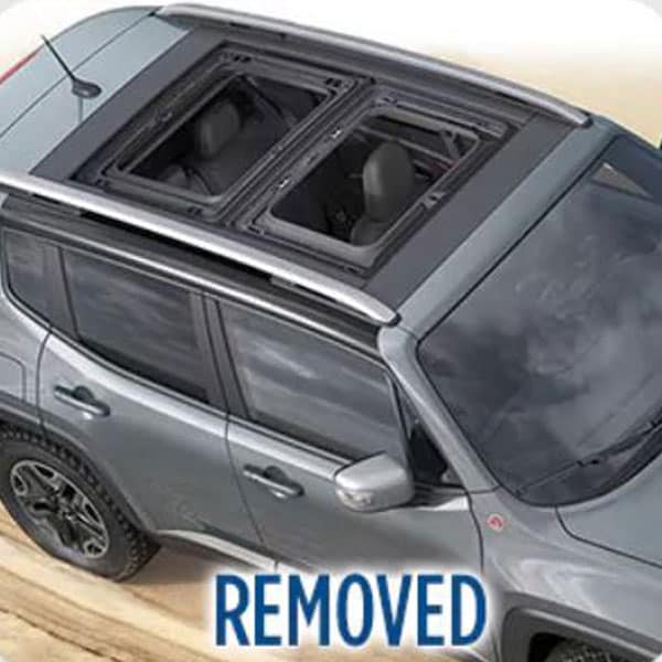 Jeep Renegade Removed Roof
