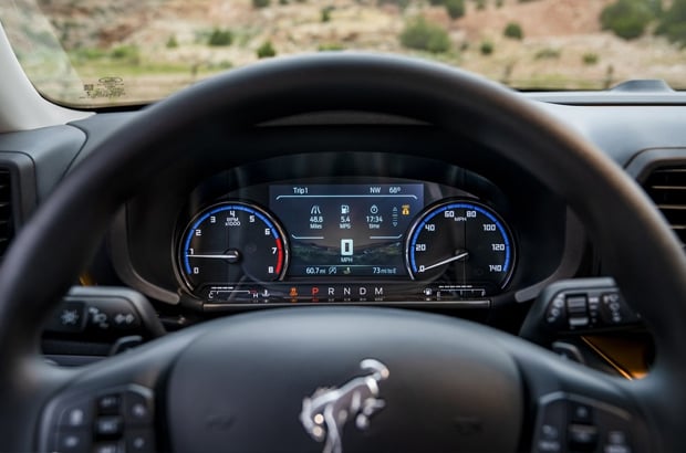 Digital Instrument Cluster Display