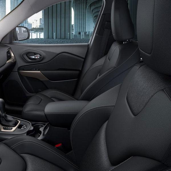 Heated Leather Seats in the Cherokee