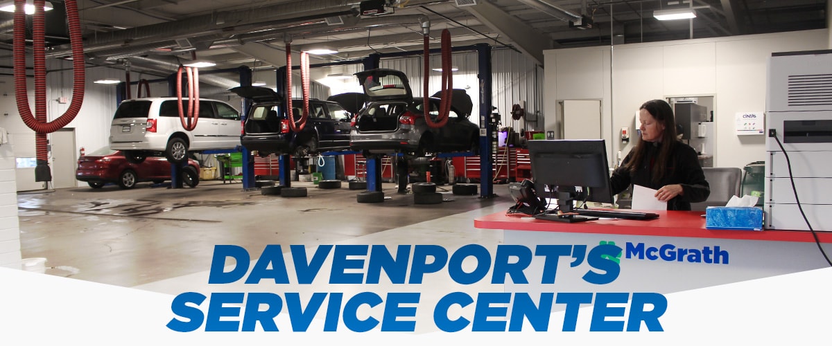 McGrath Auto Service Center in Davenport banner