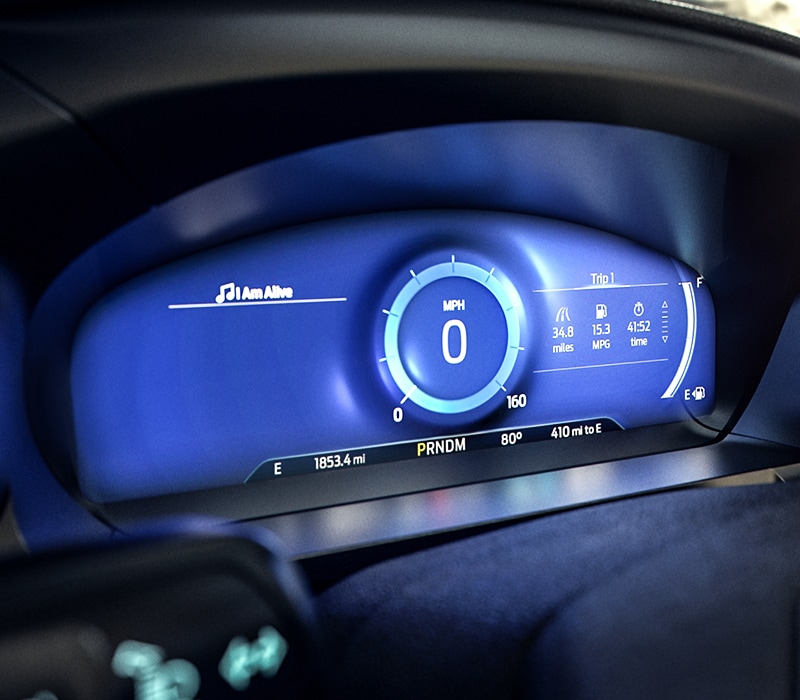 2020 Ford Explorer 12.3-inch customizable cluster