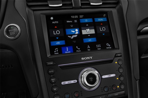 2019 Ford Fusion infotainment center