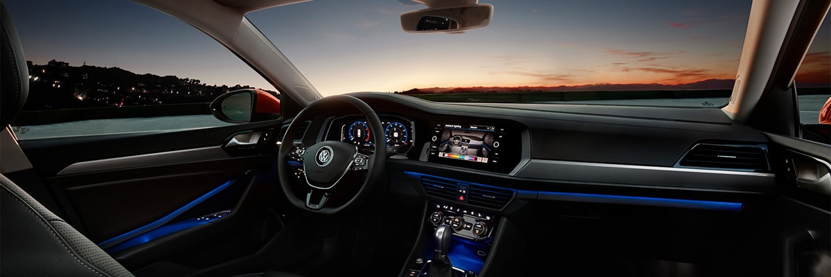 2020 Volkswagen Jetta leather interior