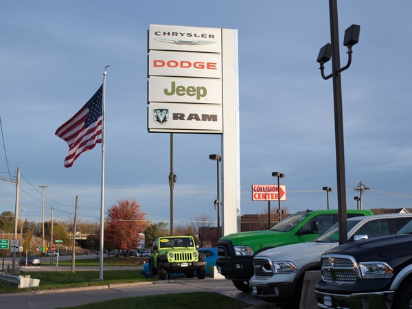 Pat McGrath Chrysler Jeep Dodge Ram Fiat location