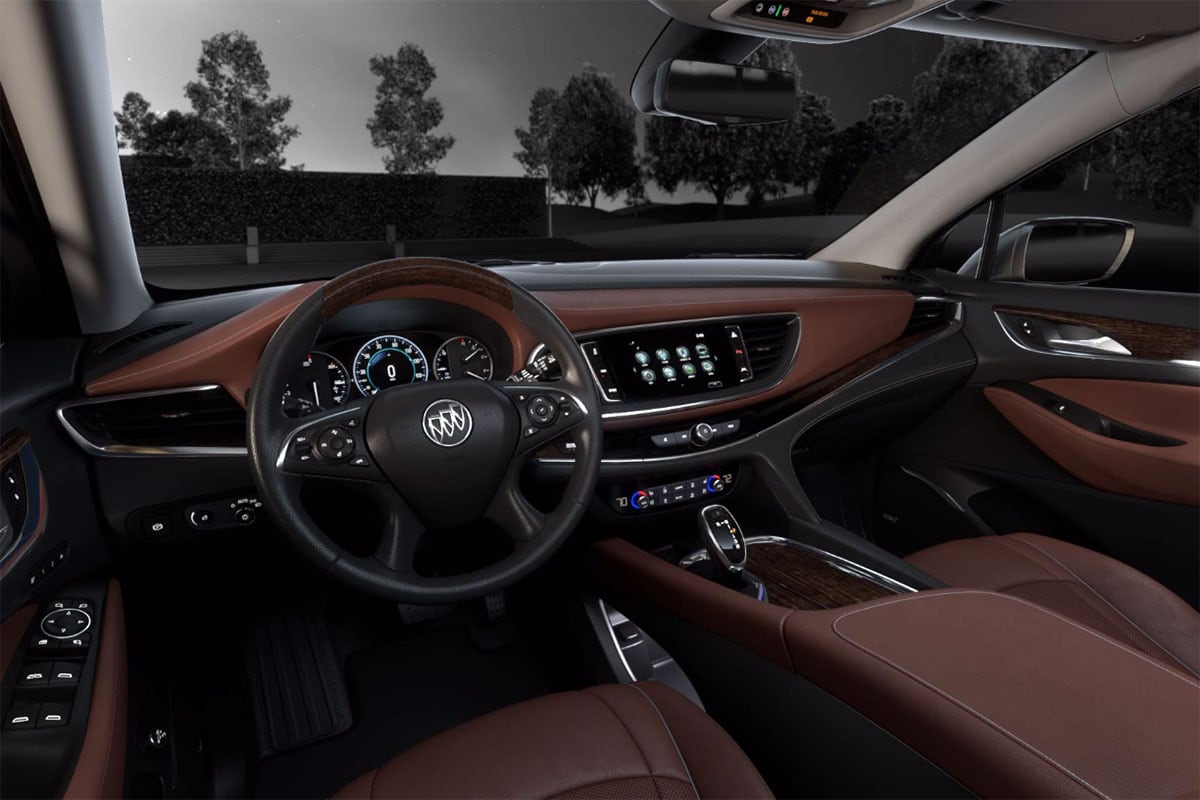 Buick Enclave interior design