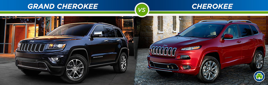 Grand Cherokee vs Cherokee Hero Image
