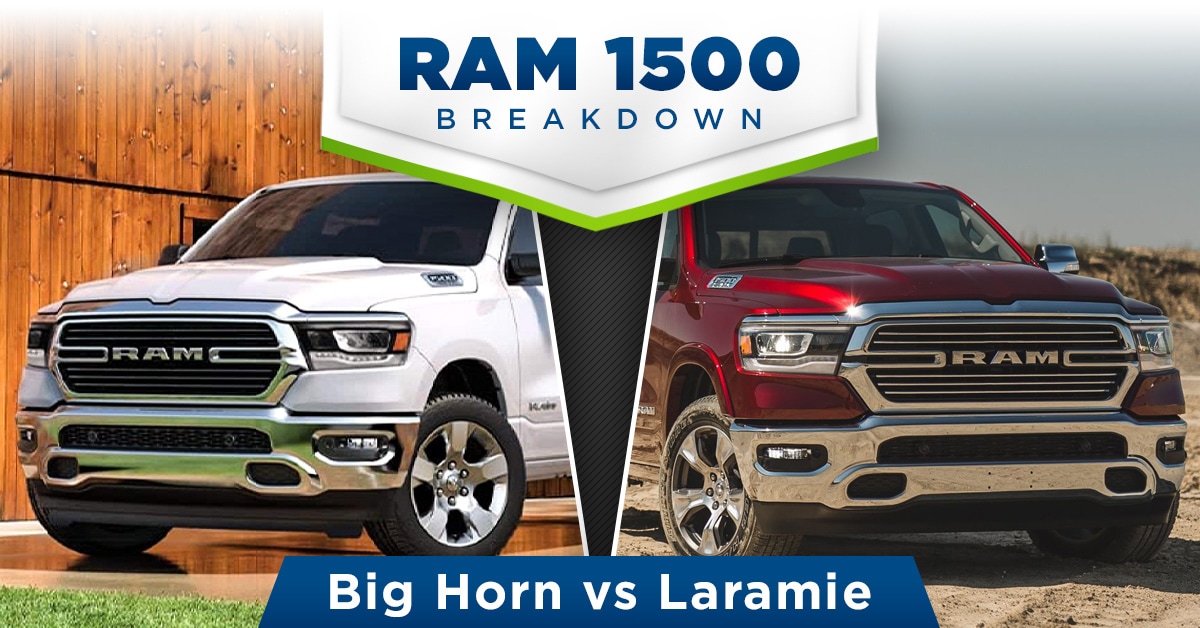 Ram Trim comparison - Big Horn vs Laramie - McGrath Auto