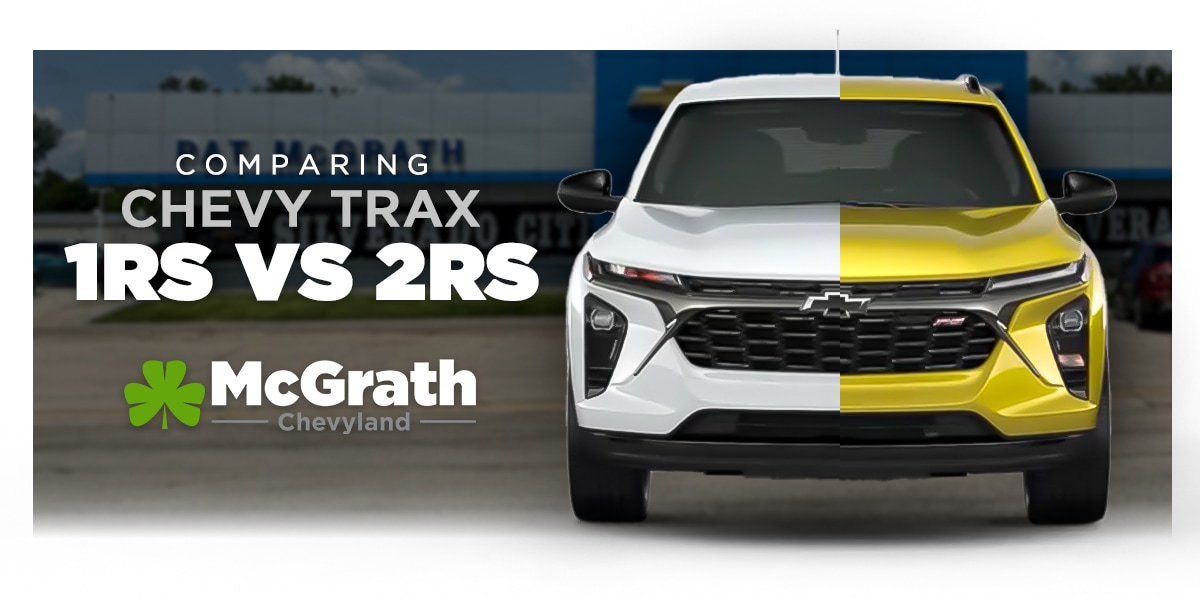 2024 Chevy Trax 1RS vs 2RS Trims Comparison McGrath Chevyland