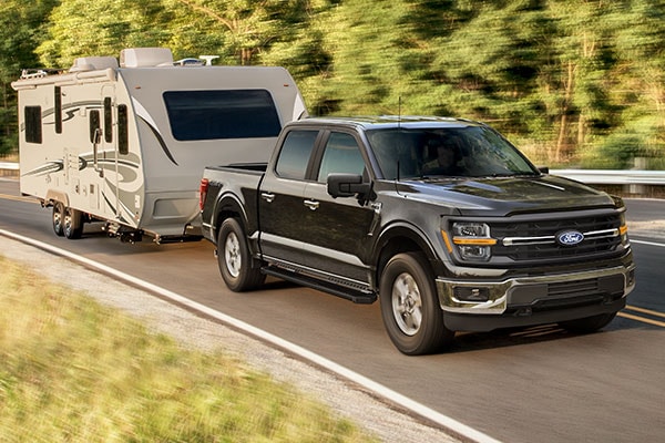 Ford F-150 Driving down the road