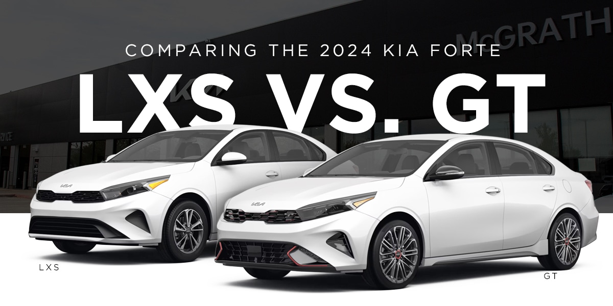 Kia Forte LXS vs GT