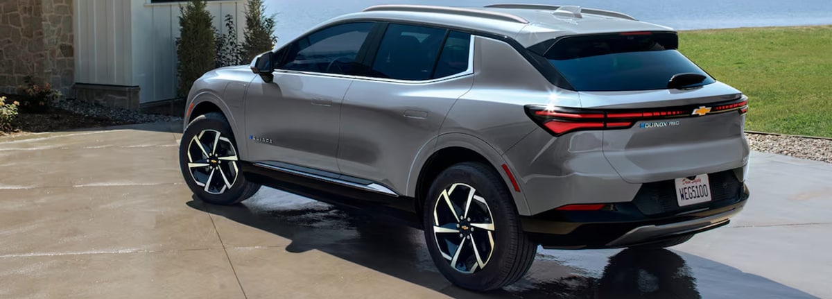2025 Equinox EV in the driveway