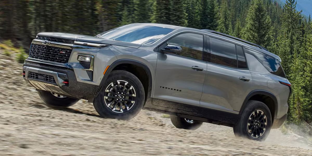 Chevy Traverse off roading