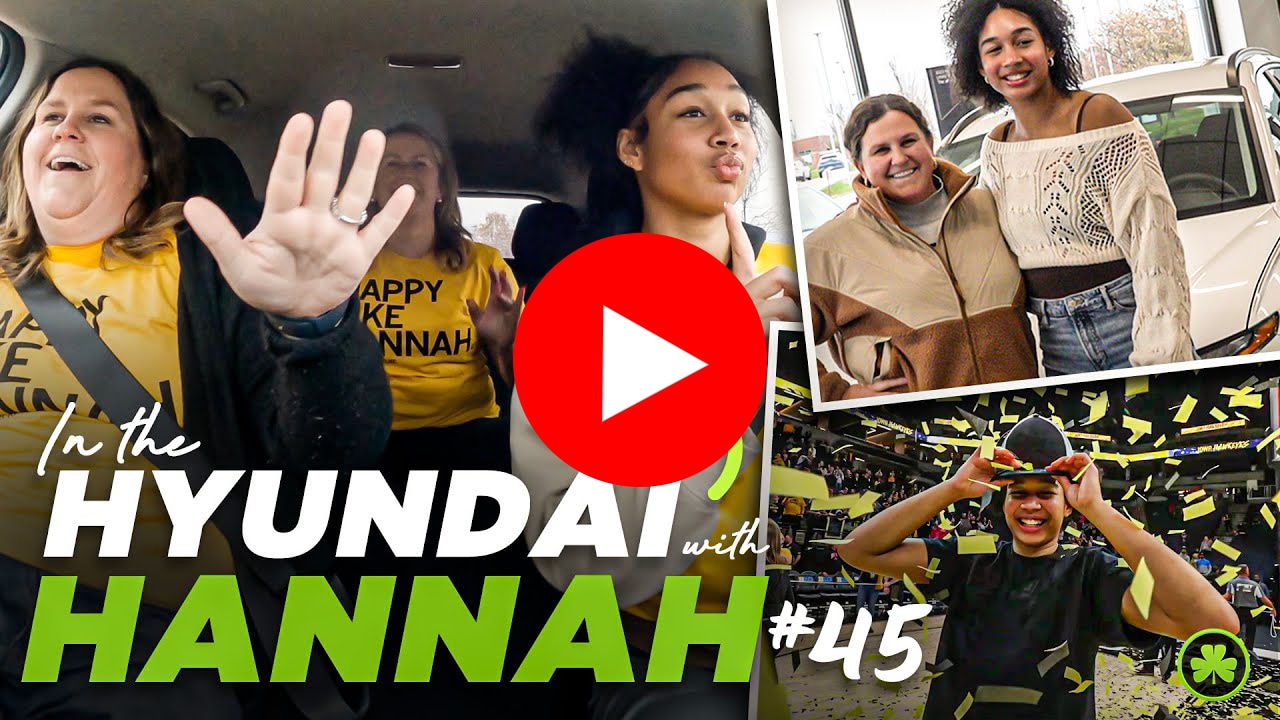 In the Hyundai with Hannah