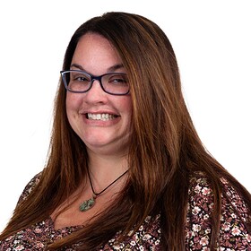 Staff member Kattie Huebner from 57e3ee0eeb22