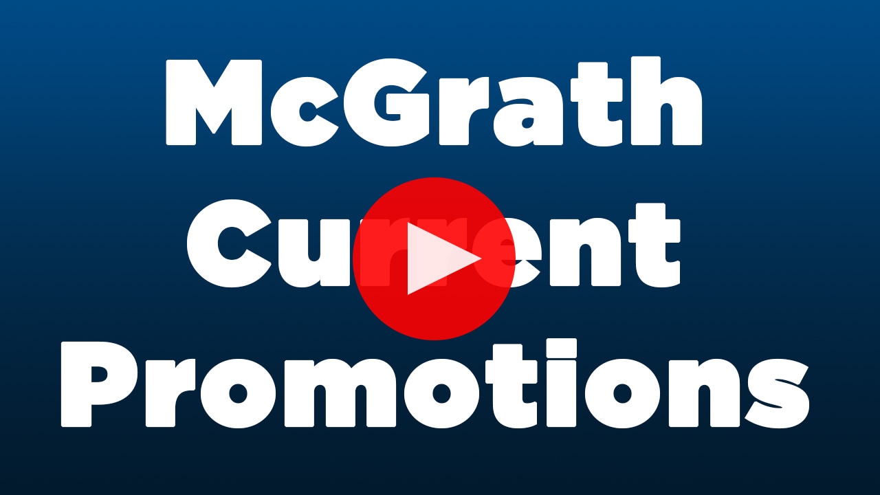 McGrath Current Promotions