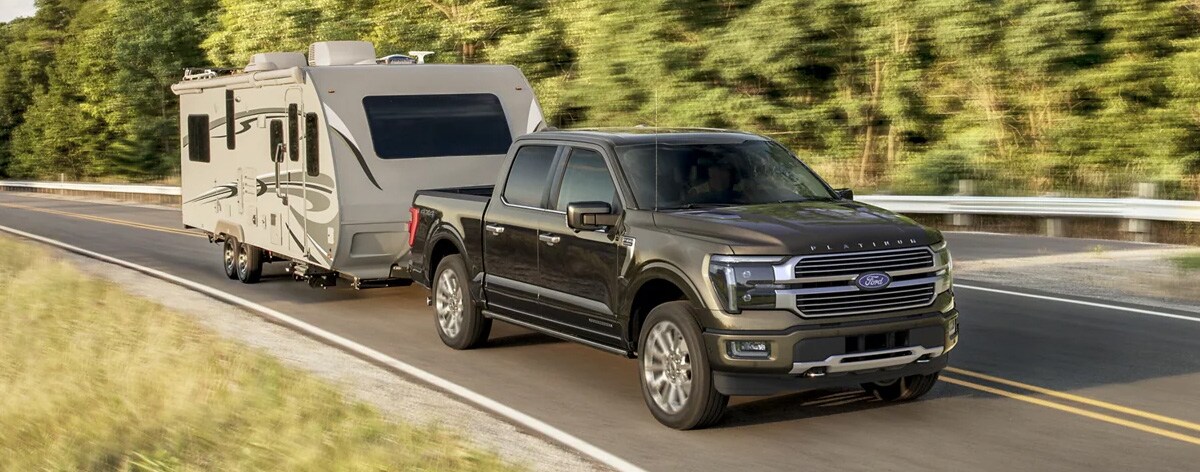 2025 Ford F-150 driving