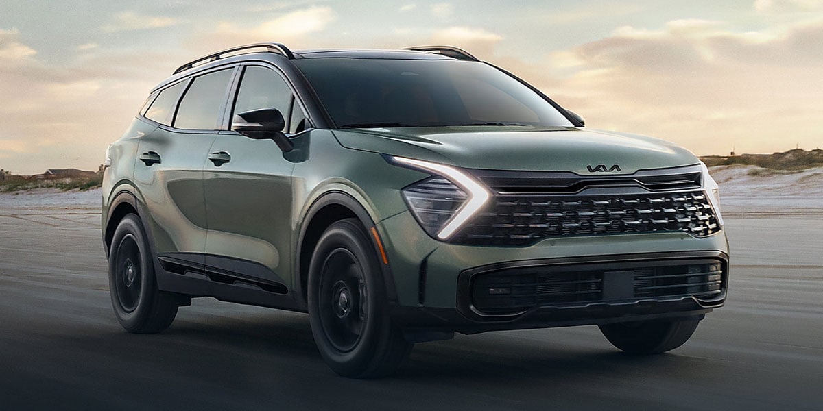 2026 Kia Sportage driving