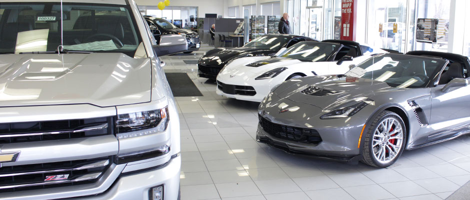 Pat McGrath Chevyland Showroom