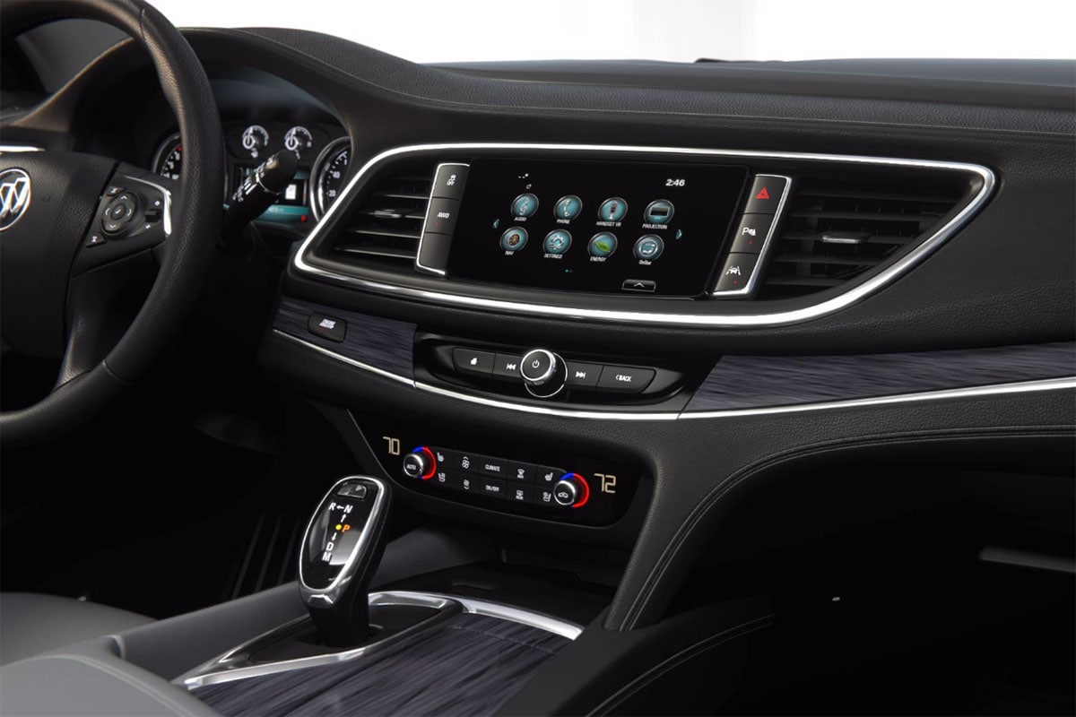 2018 Buick Enclave touch screen display