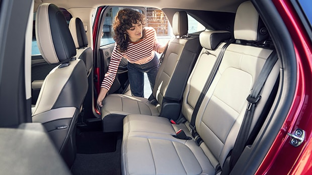 2021 Ford Escape Leather interior - second row