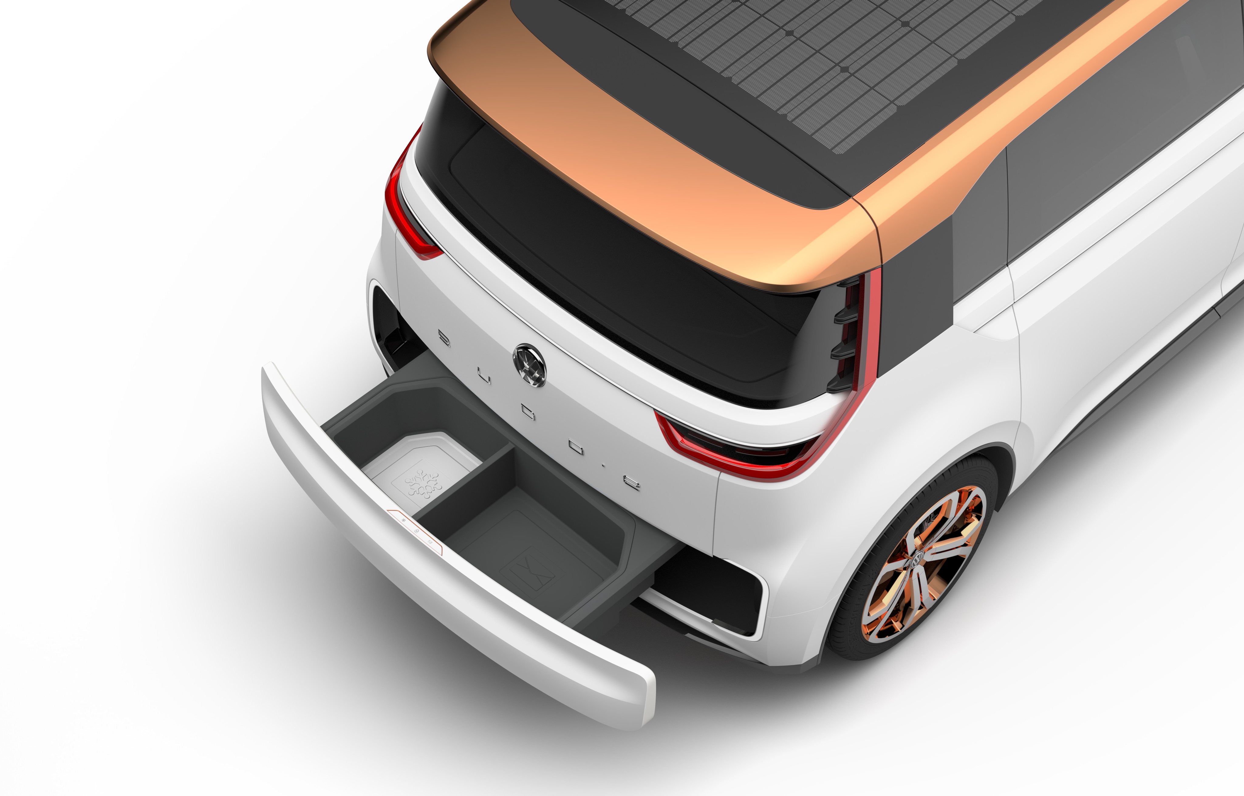 Volkswagen BUDD-e Drop Box Delivery Storage