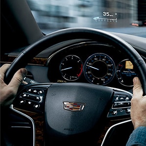 2016 Cadillac XTS Head Up Display