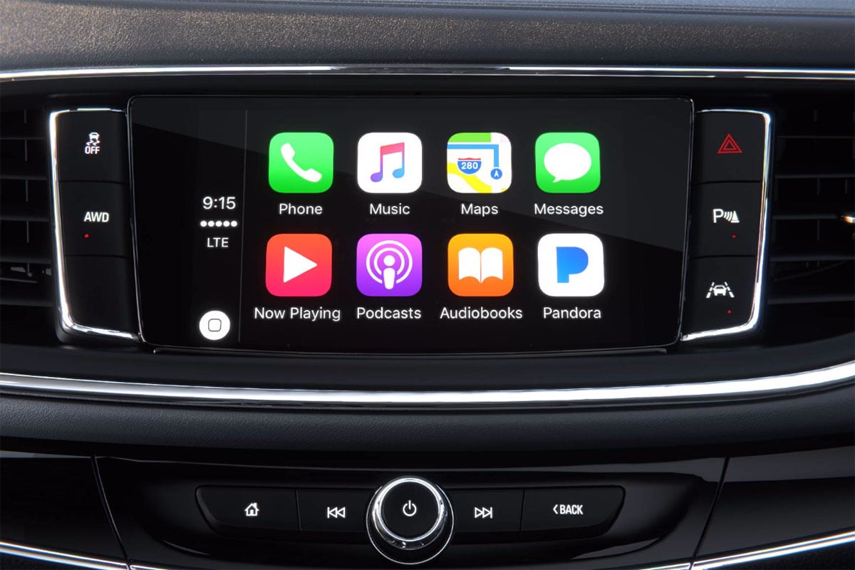 2018 Buick Enclave infotainment system