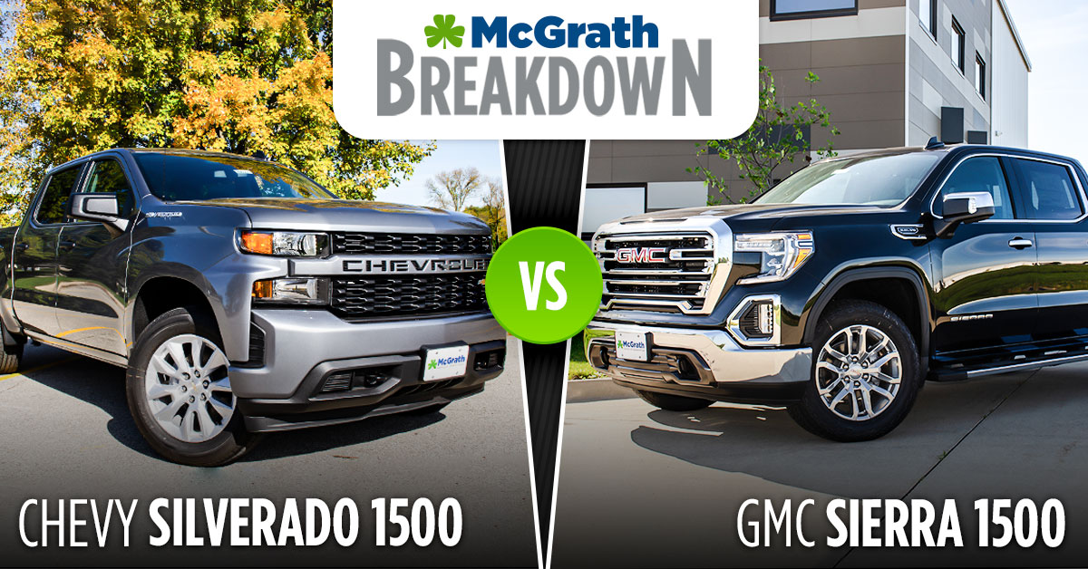 Chevy Silverado vs GMC Sierra