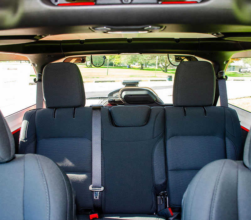 Jeep Wrangler Back Seats