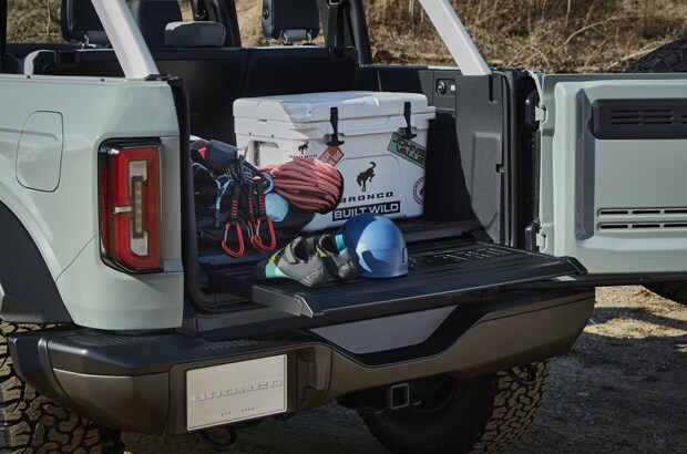 Bronco Trunk storage
