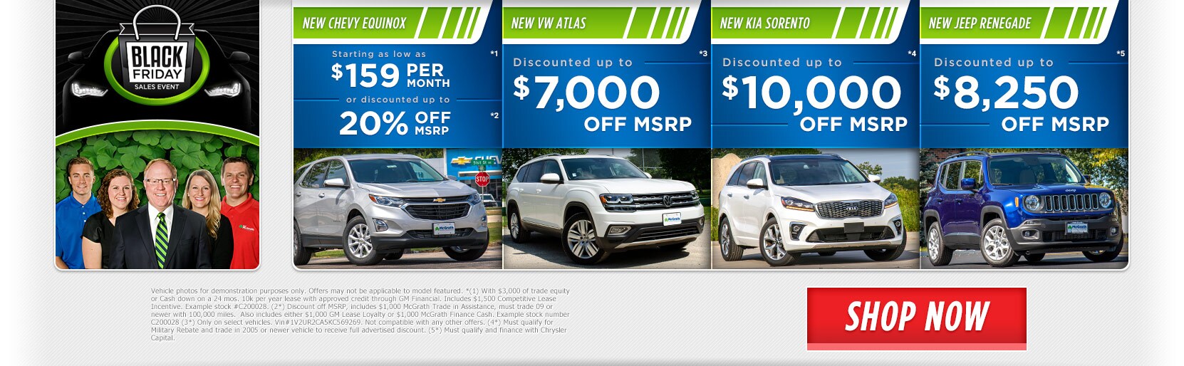 Used Car Dealer New Chevy RAM Kia Jeep GMC VW Hyundai Buick Chrysler