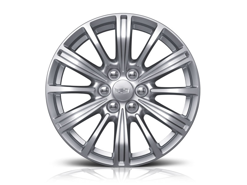 20-inch Aluminum with Ultrabright Machined Finish with Midnight Silver Accents - Available on XT5 Luxury & Premium Luxury