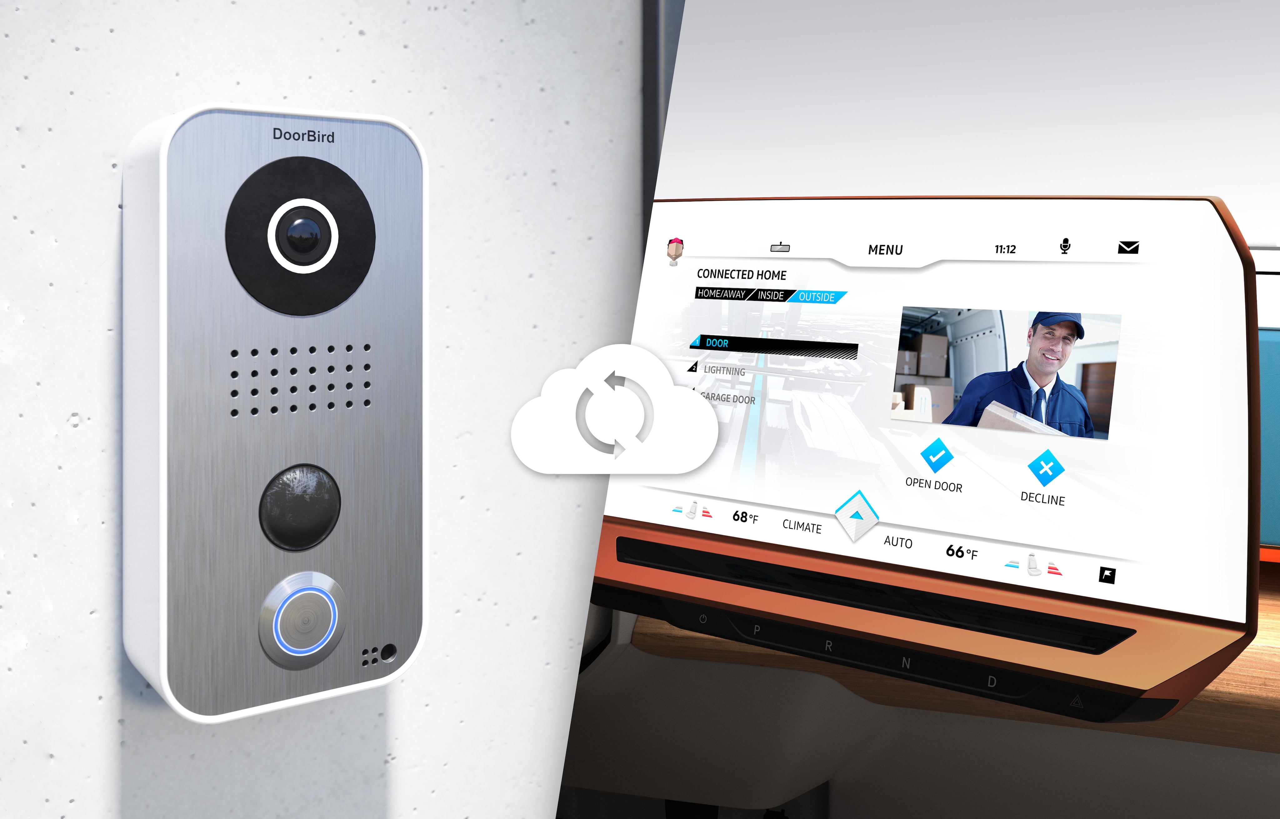 Volkswagen BUDD-e Connect to Smart Home Technology
