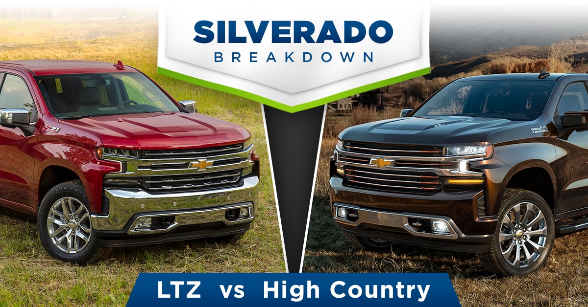 Silverado Trim comparison - LTZ vs High Country - McGrath Auto