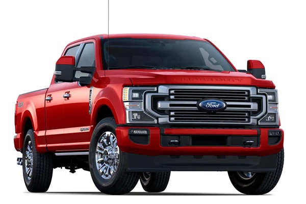 White 2020 Ford F-250 Jellybean